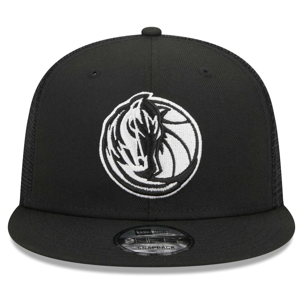 Dallas Mavericks 9FIFTY Snapback Trucker Hat Black - New Era