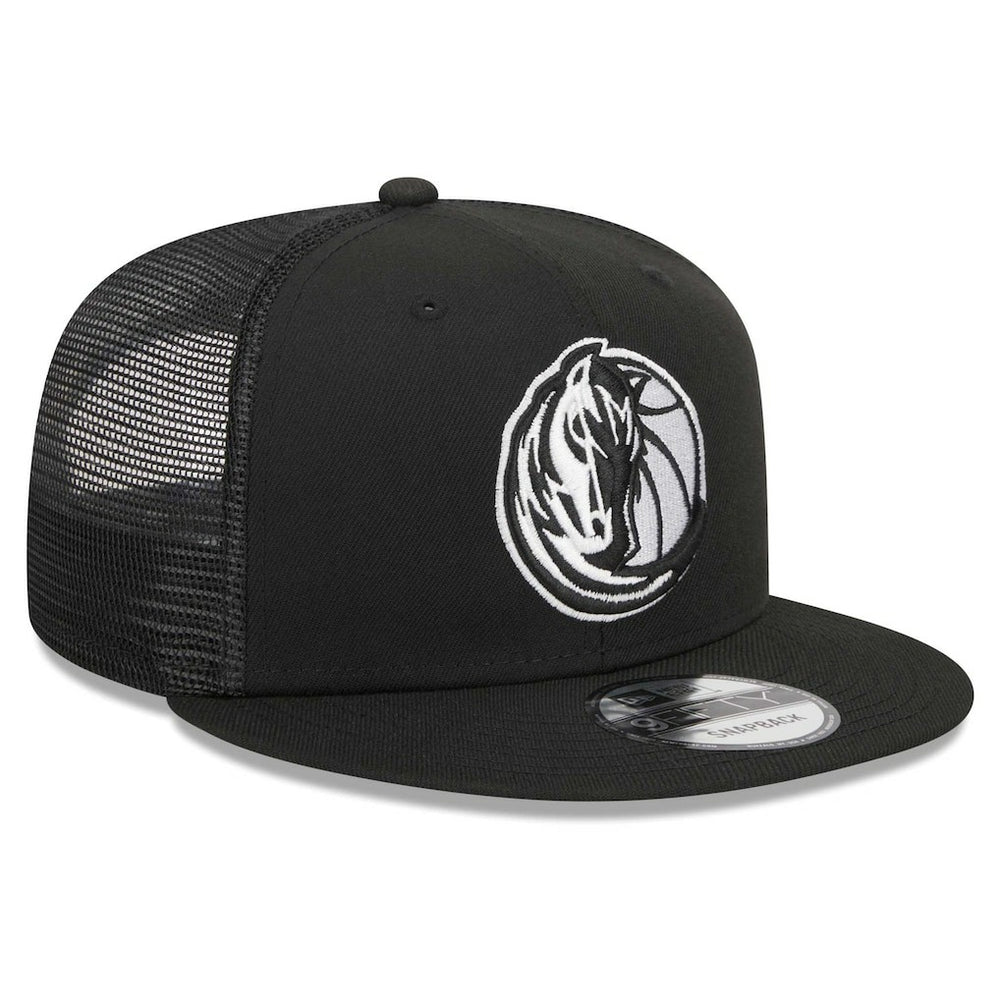 Dallas Mavericks 9FIFTY Snapback Trucker Hat Black - New Era
