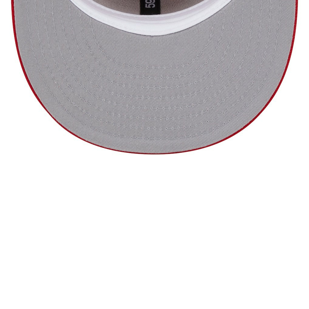 Arizona Cardinals New Era 2006 Inaugural Season Main Patch 59FIFTY Fitted Hat - Scarlet Hats