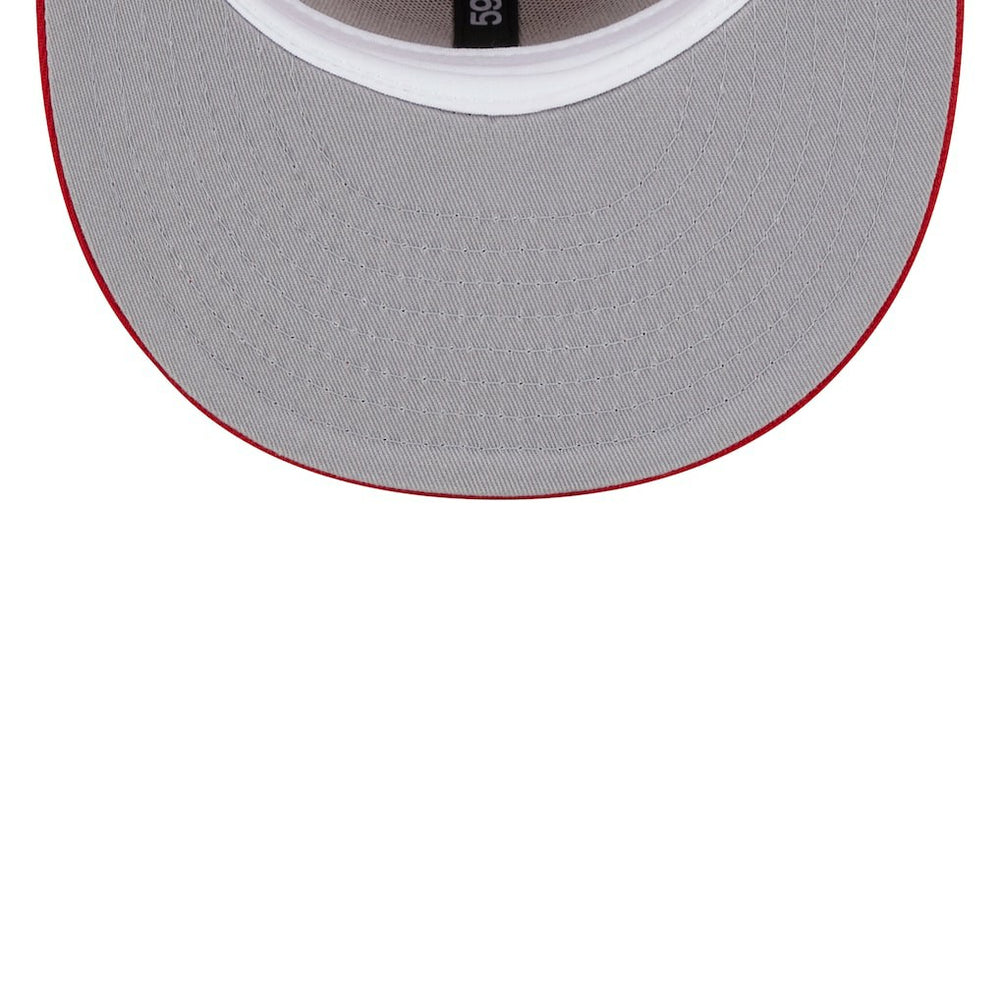 Arizona Cardinals New Era 2006 Inaugural Season Main Patch 59FIFTY Fitted Hat - Scarlet Hats
