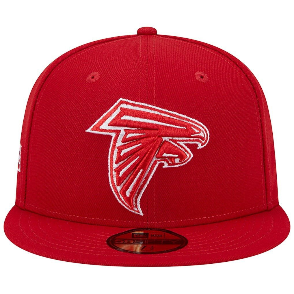 Atlanta Falcons New Era 1994 Hawaii Pro Bowl Main Patch 59FIFTY Fitted Hat - Scarlet Hats