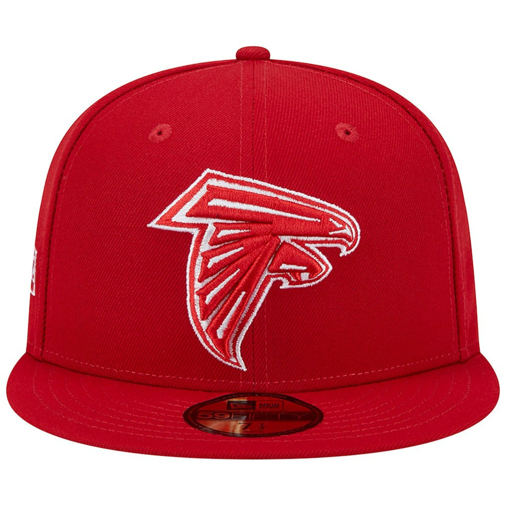Atlanta Falcons New Era 1994 Hawaii Pro Bowl Main Patch 59FIFTY Fitted Hat - Scarlet Hats