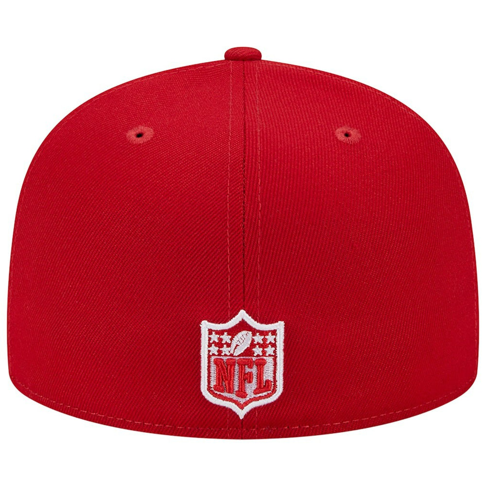 Atlanta Falcons New Era 1994 Hawaii Pro Bowl Main Patch 59FIFTY Fitted Hat - Scarlet Hats
