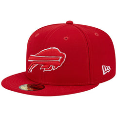 Buffalo Bills New Era 1998 Hawaii Pro Bowl Main Patch 59FIFTY Fitted Hat - Scarlet Hats