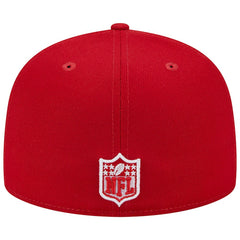 Kansas City Chiefs New Era Super Bowl LIV Main Patch 59FIFTY Fitted Hat - Scarlet Hats