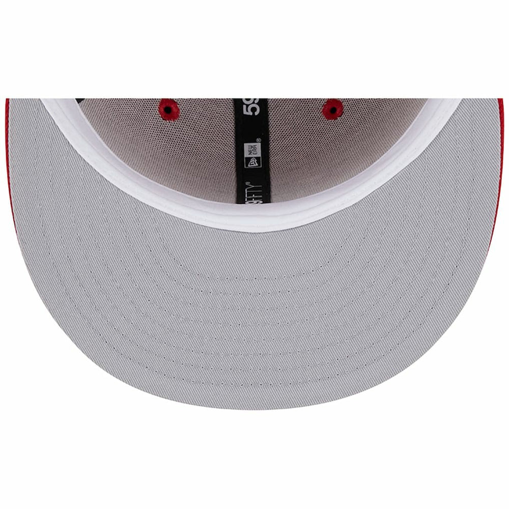 Kansas City Chiefs New Era Super Bowl LIV Main Patch 59FIFTY Fitted Hat - Scarlet Hats