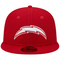 Los Angeles Chargers New Era Super Bowl XXIX Main Patch 59FIFTY Fitted Hat - Scarlet Hats