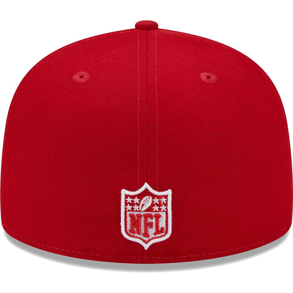 New York Giants New Era Super Bowl XLVI Main Patch 59FIFTY Fitted Hat - Scarlet Hats