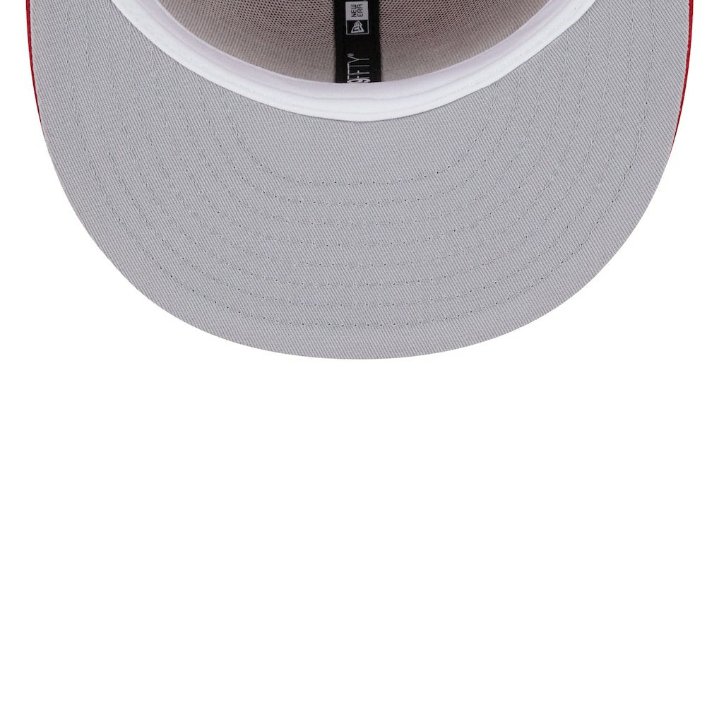 New York Giants New Era Super Bowl XLVI Main Patch 59FIFTY Fitted Hat - Scarlet Hats