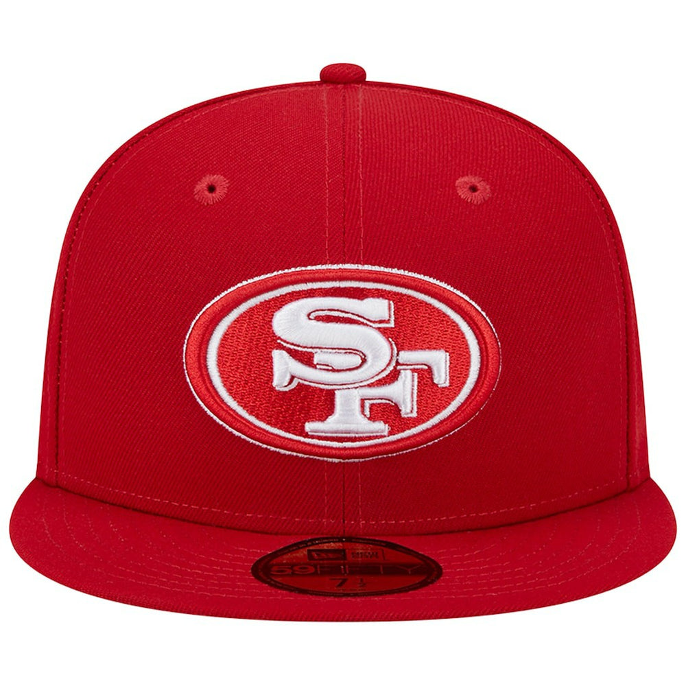 San Francisco 49ers New Era Super Bowl XXIX Main Patch 59FIFTY Fitted Hat - Scarlet Hats