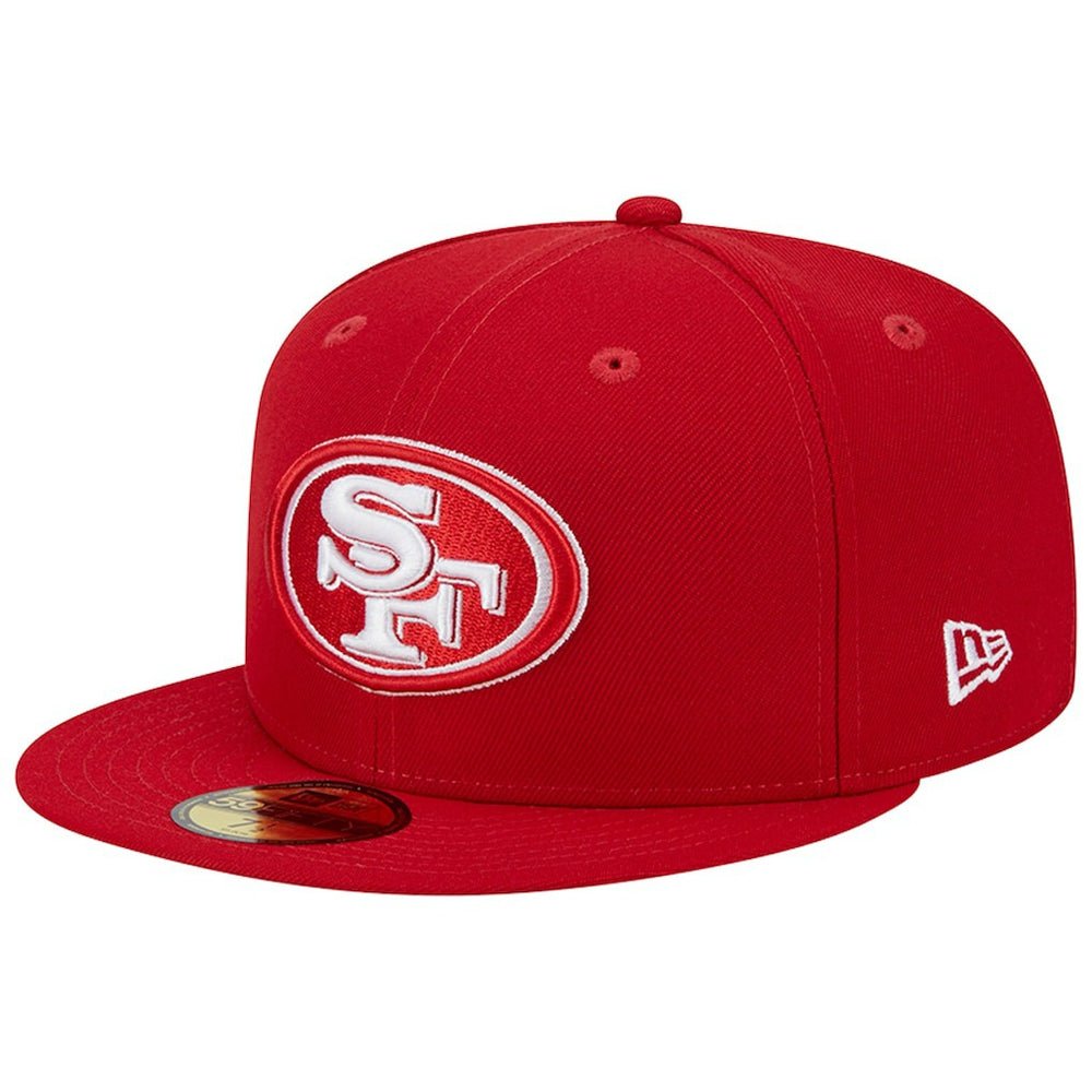 San Francisco 49ers New Era Super Bowl XXIX Main Patch 59FIFTY Fitted Hat - Scarlet Hats