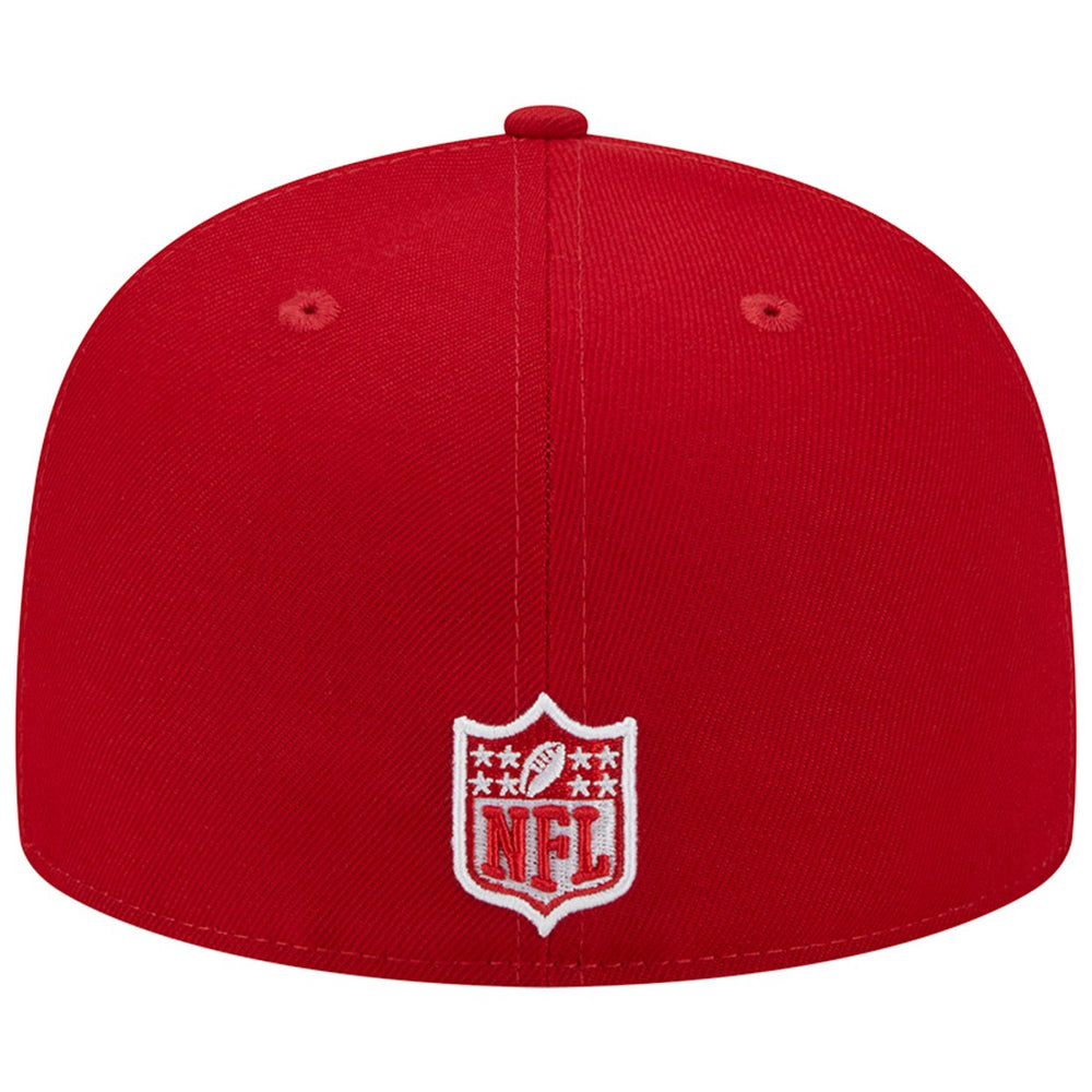 Tampa Bay Buccaneers New Era Super Bowl XXXVII Main Patch 59FIFTY Fitted Hat - Scarlet Hats
