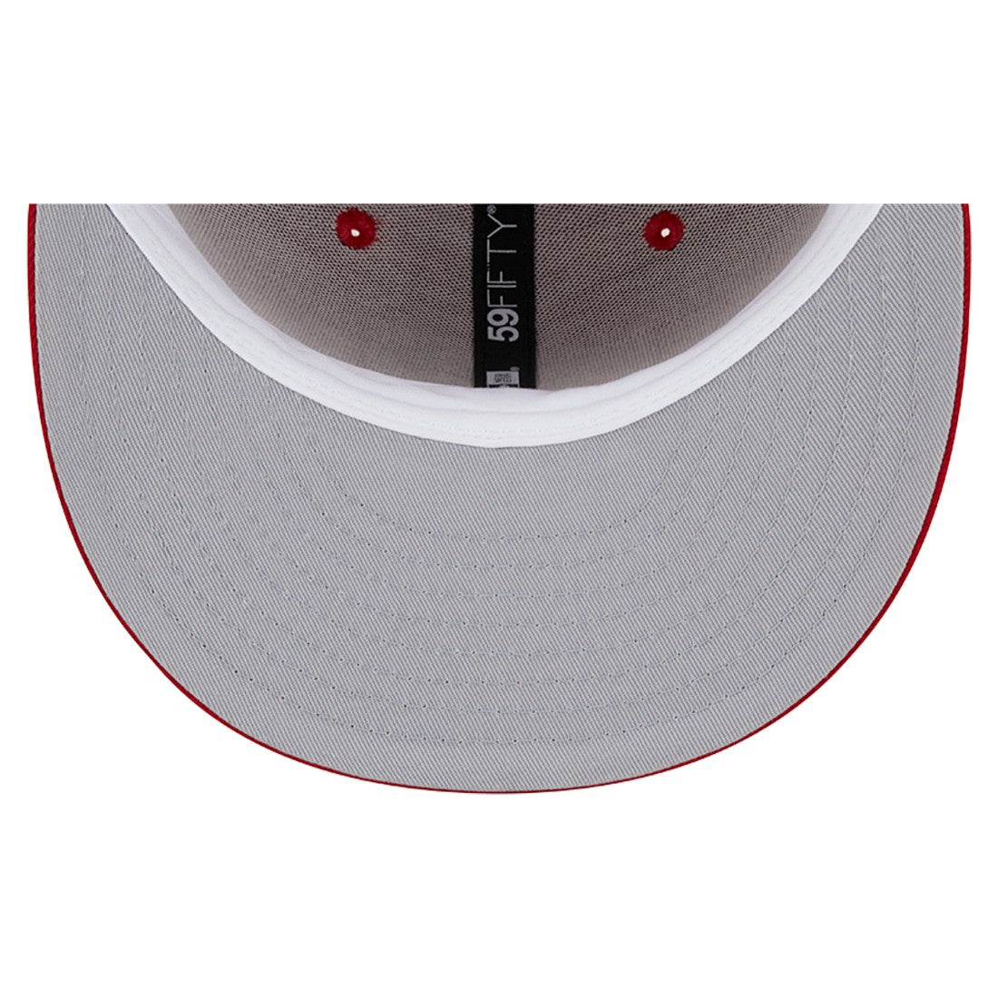 Tennessee Titans New Era 15 Years Main Patch 59FIFTY Fitted Hat - Scarlet Hats