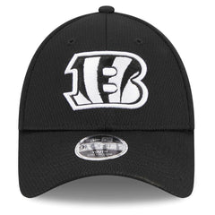 Cincinnati Bengals New Era Youth Main B-Dub 9FORTY Adjustable Hat - Black Hats