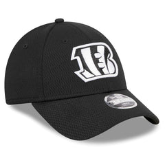 Cincinnati Bengals New Era Youth Main B-Dub 9FORTY Adjustable Hat - Black Hats