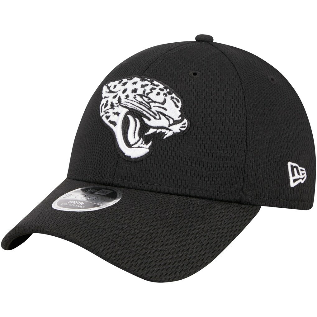 Jacksonville Jaguars New Era Youth Main B-Dub 9FORTY Adjustable Hat - Black Hats