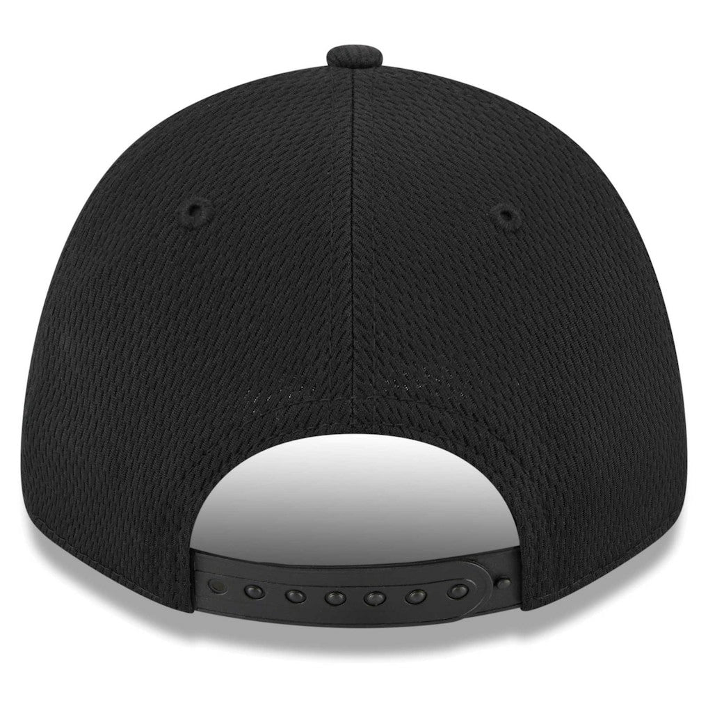 Miami Dolphins New Era Youth Main B-Dub 9FORTY Adjustable Hat - Black Hats