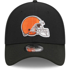 Cleveland Browns New Era Main 39THIRTY Flex Hat - Black Hats