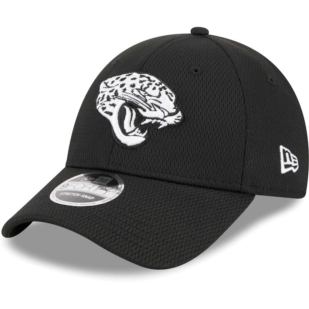 Jacksonville Jaguars New Era Main B-Dub 9FORTY Adjustable Hat - Black Hats