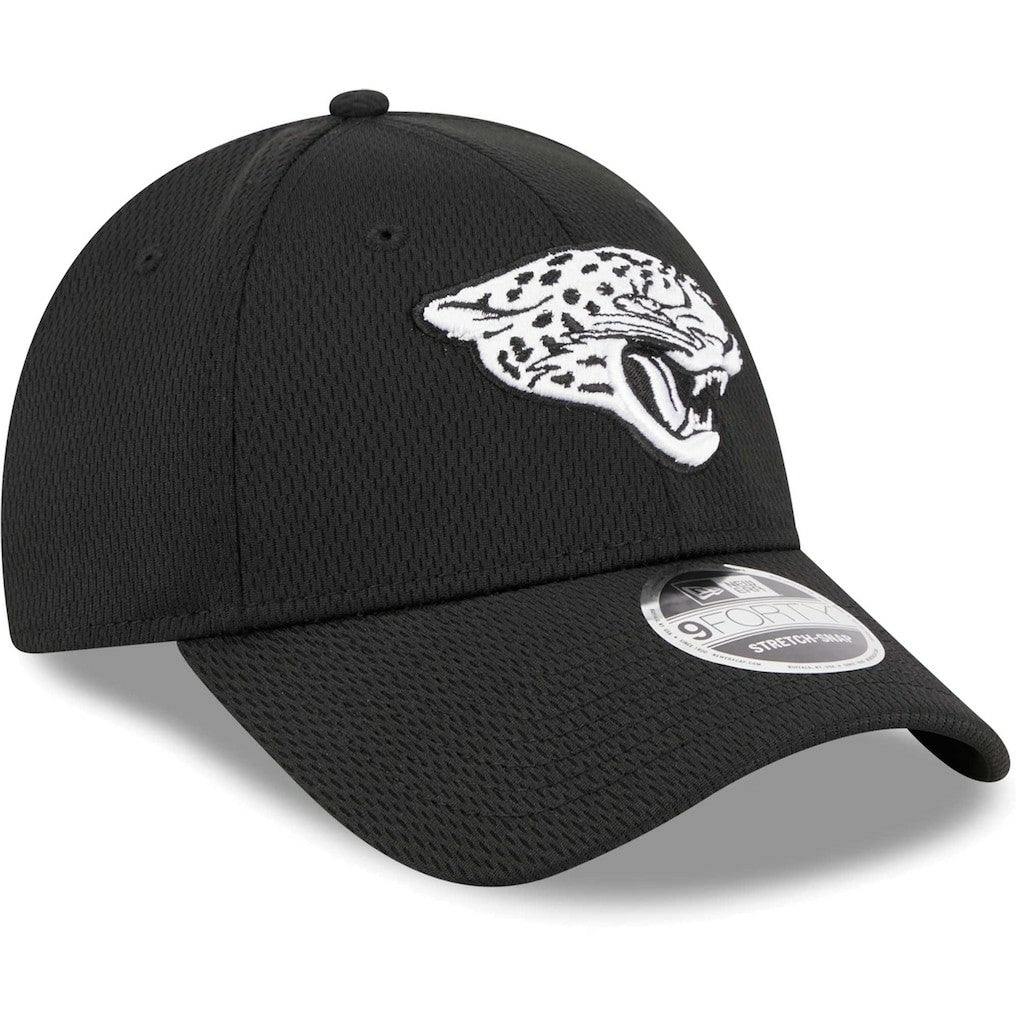 Jacksonville Jaguars New Era Main B-Dub 9FORTY Adjustable Hat - Black Hats