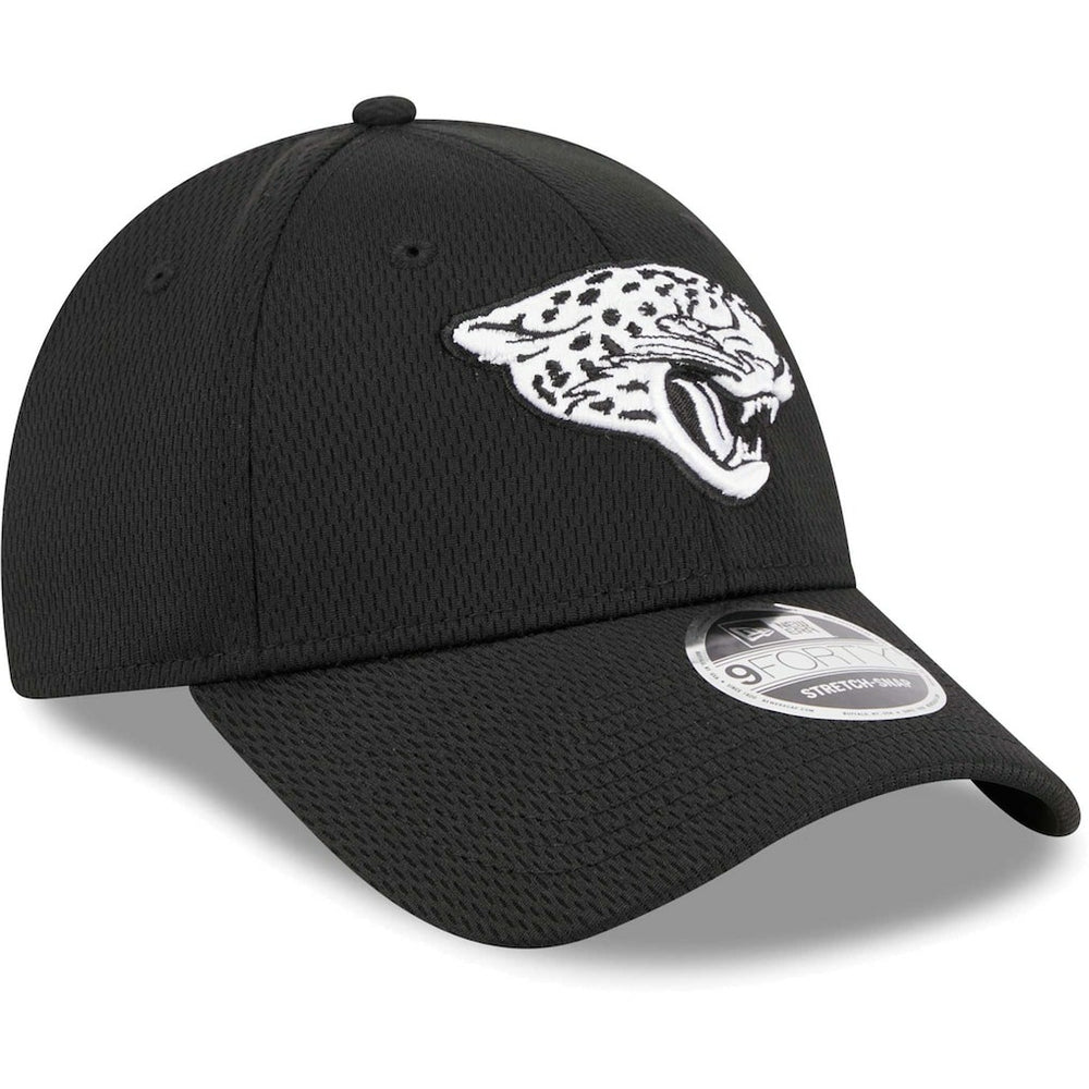 Jacksonville Jaguars New Era Main B-Dub 9FORTY Adjustable Hat - Black Hats