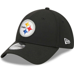 Pittsburgh Steelers New Era Main 39THIRTY Flex Hat - Black Hats