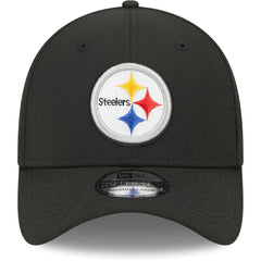 Pittsburgh Steelers New Era Main 39THIRTY Flex Hat - Black Hats
