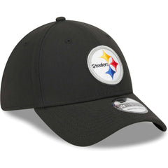 Pittsburgh Steelers New Era Main 39THIRTY Flex Hat - Black Hats