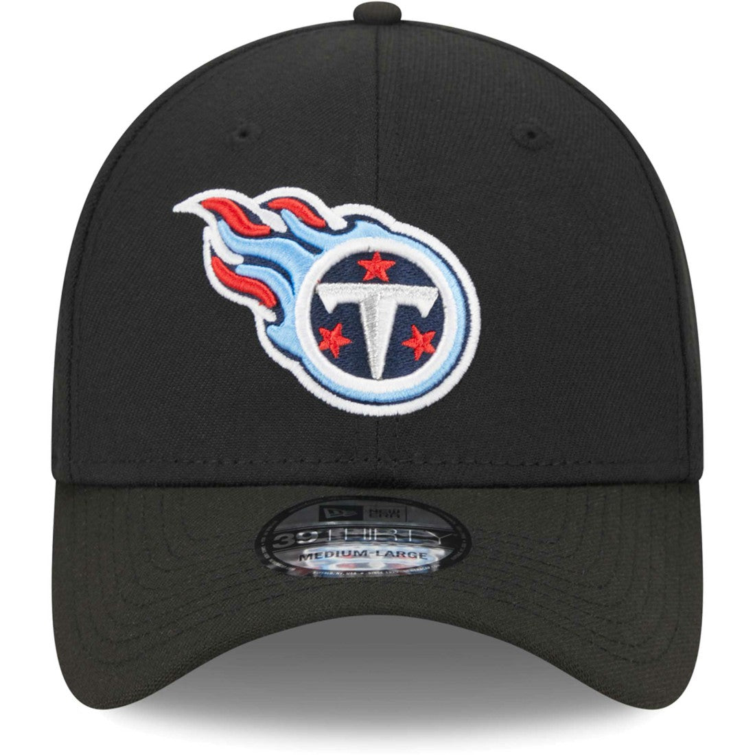 Tennessee Titans New Era Main 39THIRTY Flex Hat - Black Hats