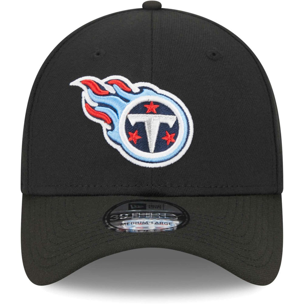 Tennessee Titans New Era Main 39THIRTY Flex Hat - Black Hats