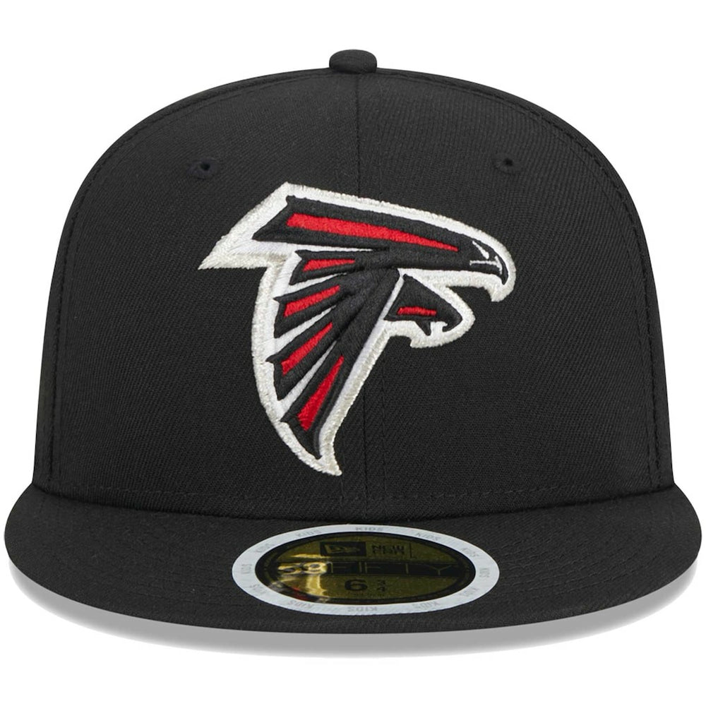 Atlanta Falcons New Era Youth Main 59FIFTY Fitted Hat - Black Hats