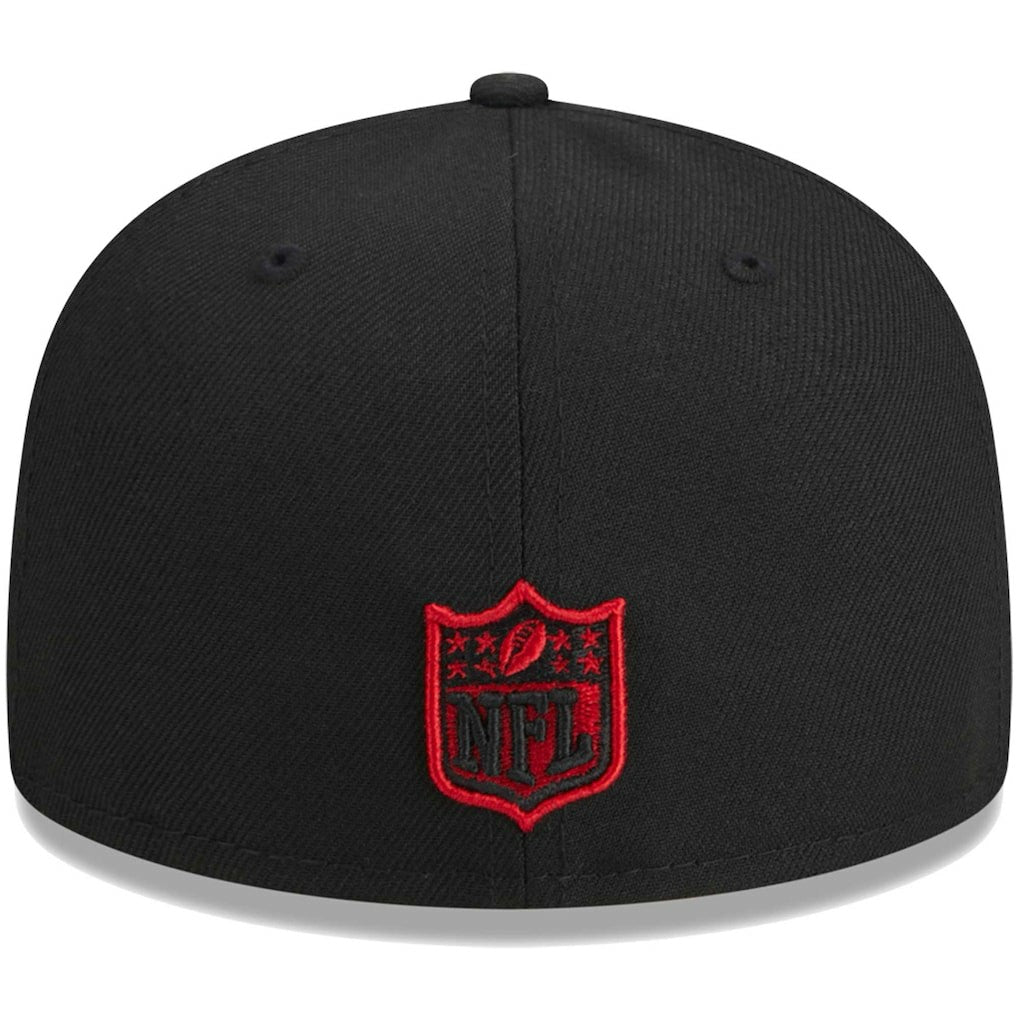 Atlanta Falcons New Era Youth Main 59FIFTY Fitted Hat - Black Hats