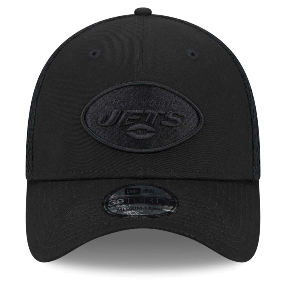 New York Jets New Era Main Neo 39THIRTY Flex Hat - Black Hats