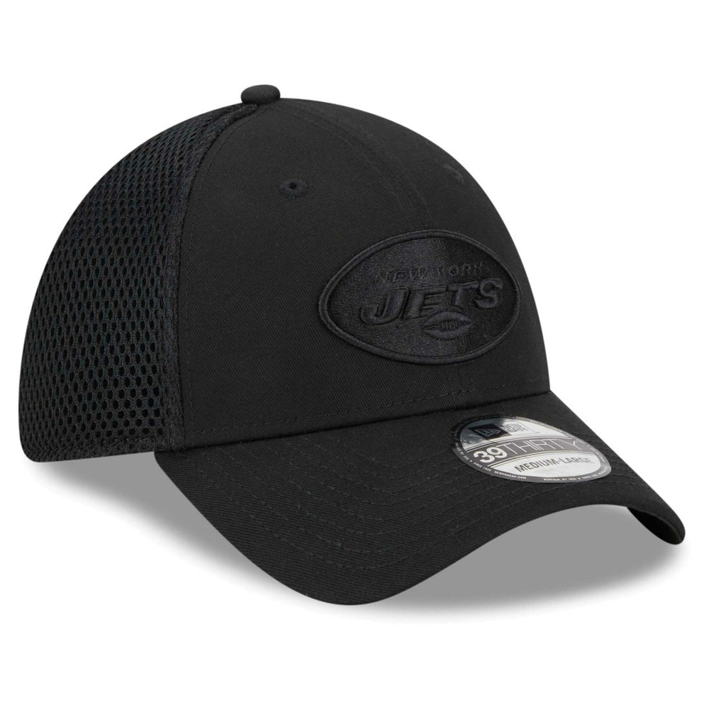 New York Jets New Era Main Neo 39THIRTY Flex Hat - Black Hats