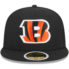 Cincinnati Bengals New Era Youth Main 59FIFTY Fitted Hat - Black Hats