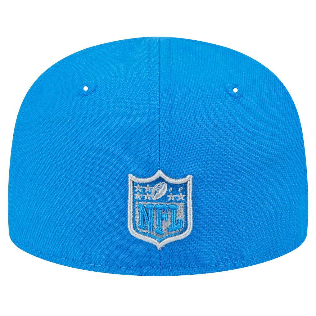 Detroit Lions New Era Main 59FIFTY Fitted Hat - Blue Hats