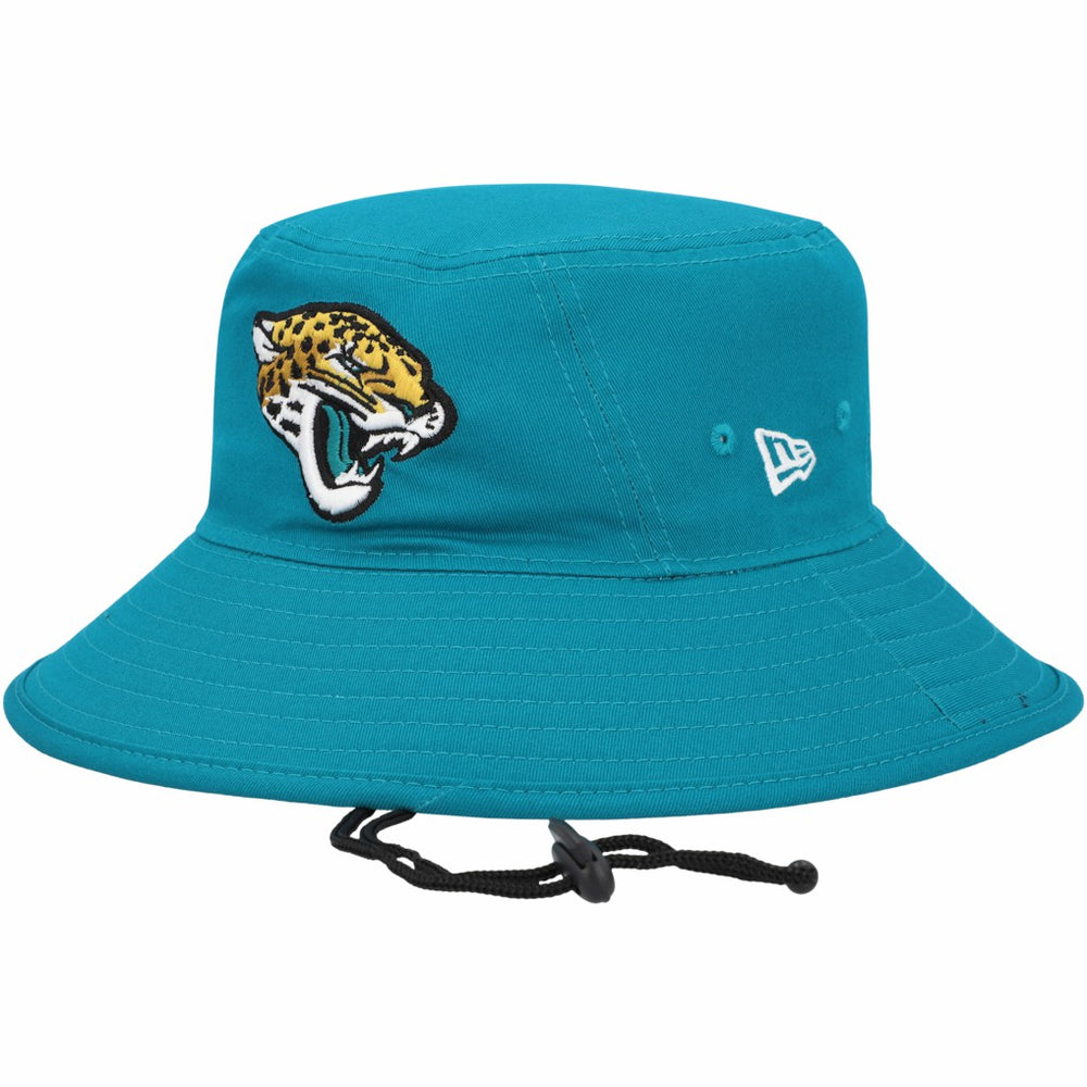 Jacksonville Jaguars New Era Main Bucket Hat - Teal Hats