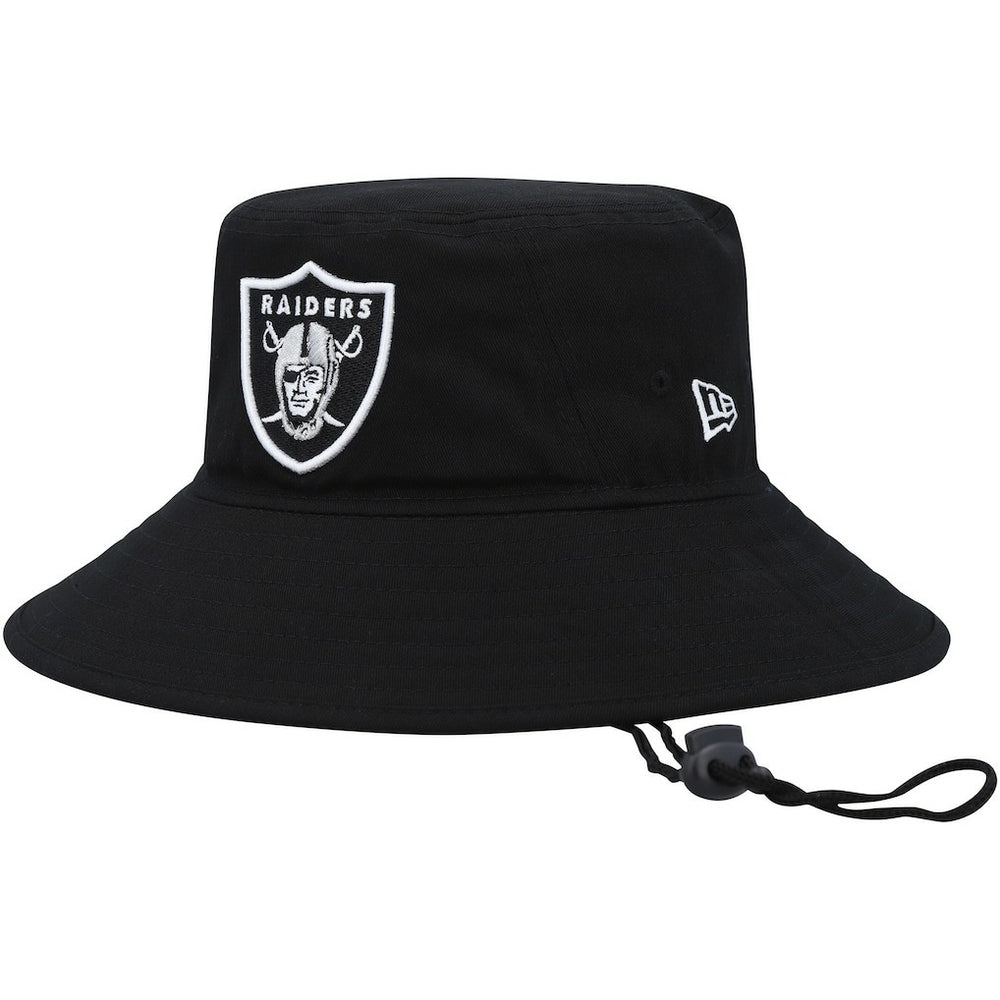 Las Vegas Raiders New Era Main Bucket Hat - Black Hats