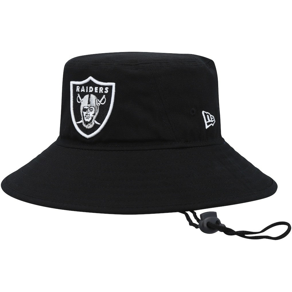 Las Vegas Raiders New Era Main Bucket Hat - Black Hats