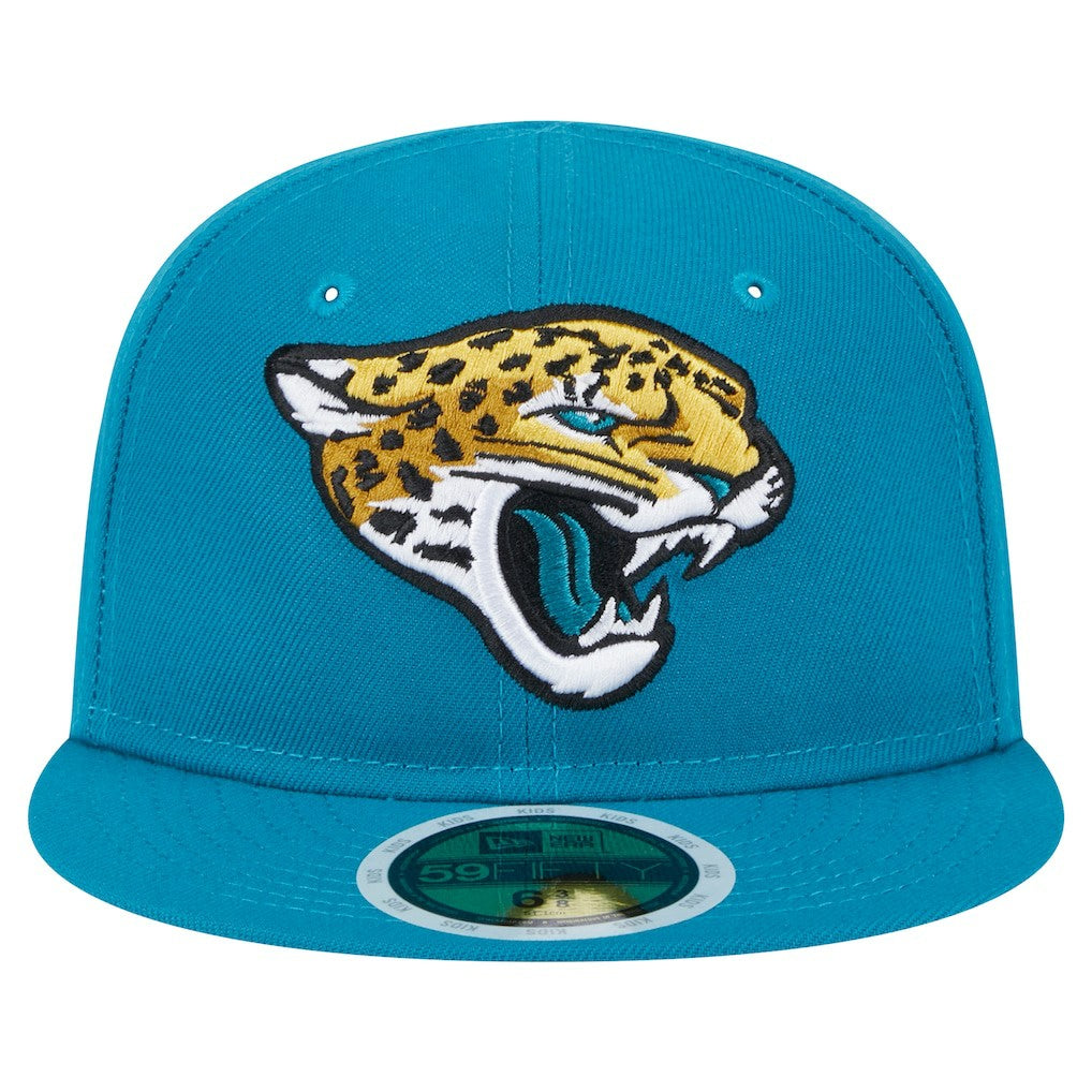 Jacksonville Jaguars New Era Main 59FIFTY Fitted Hat - Teal Hats