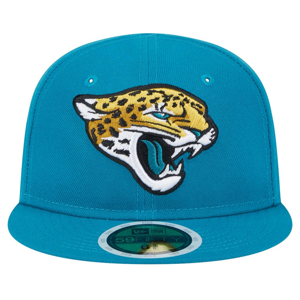 Jacksonville Jaguars New Era Main 59FIFTY Fitted Hat - Teal Hats