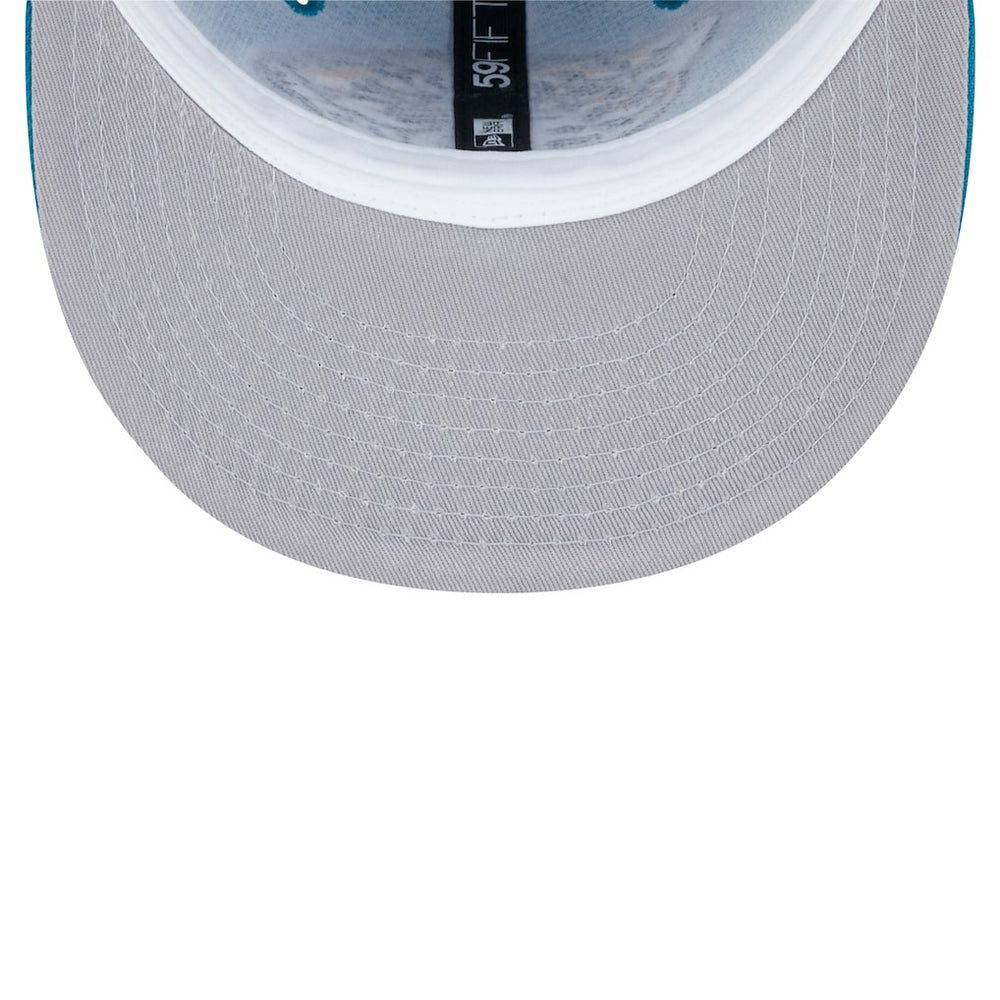 Jacksonville Jaguars New Era Main 59FIFTY Fitted Hat - Teal Hats