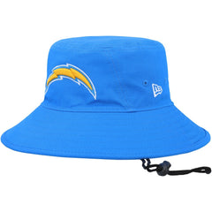 Los Angeles Chargers New Era Main Bucket Hat - Powder Blue Hats
