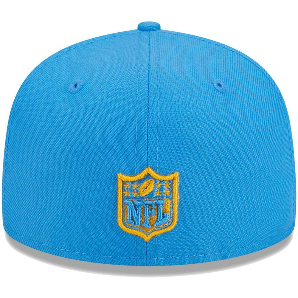 Los Angeles Chargers New Era Youth Main 59FIFTY Fitted Hat - Powder Blue Hats