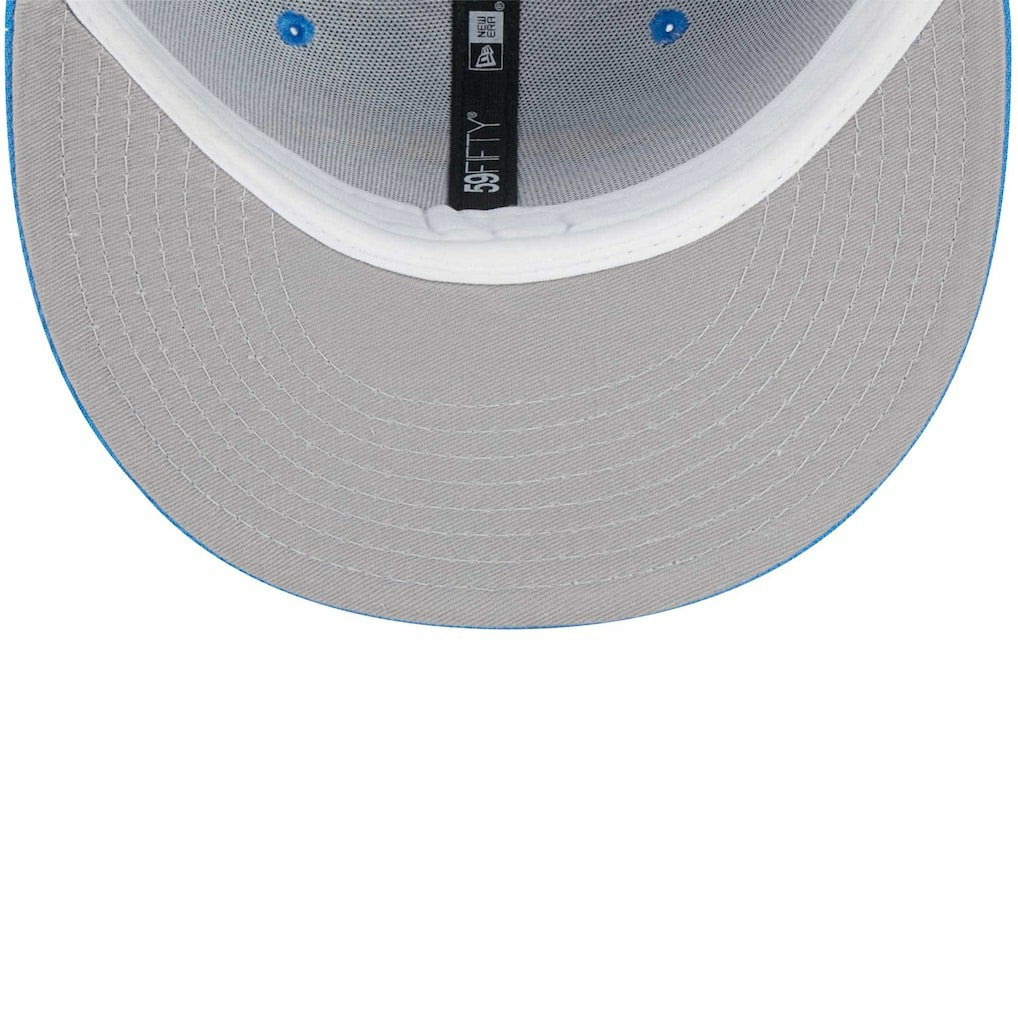 Los Angeles Chargers New Era Youth Main 59FIFTY Fitted Hat - Powder Blue Hats