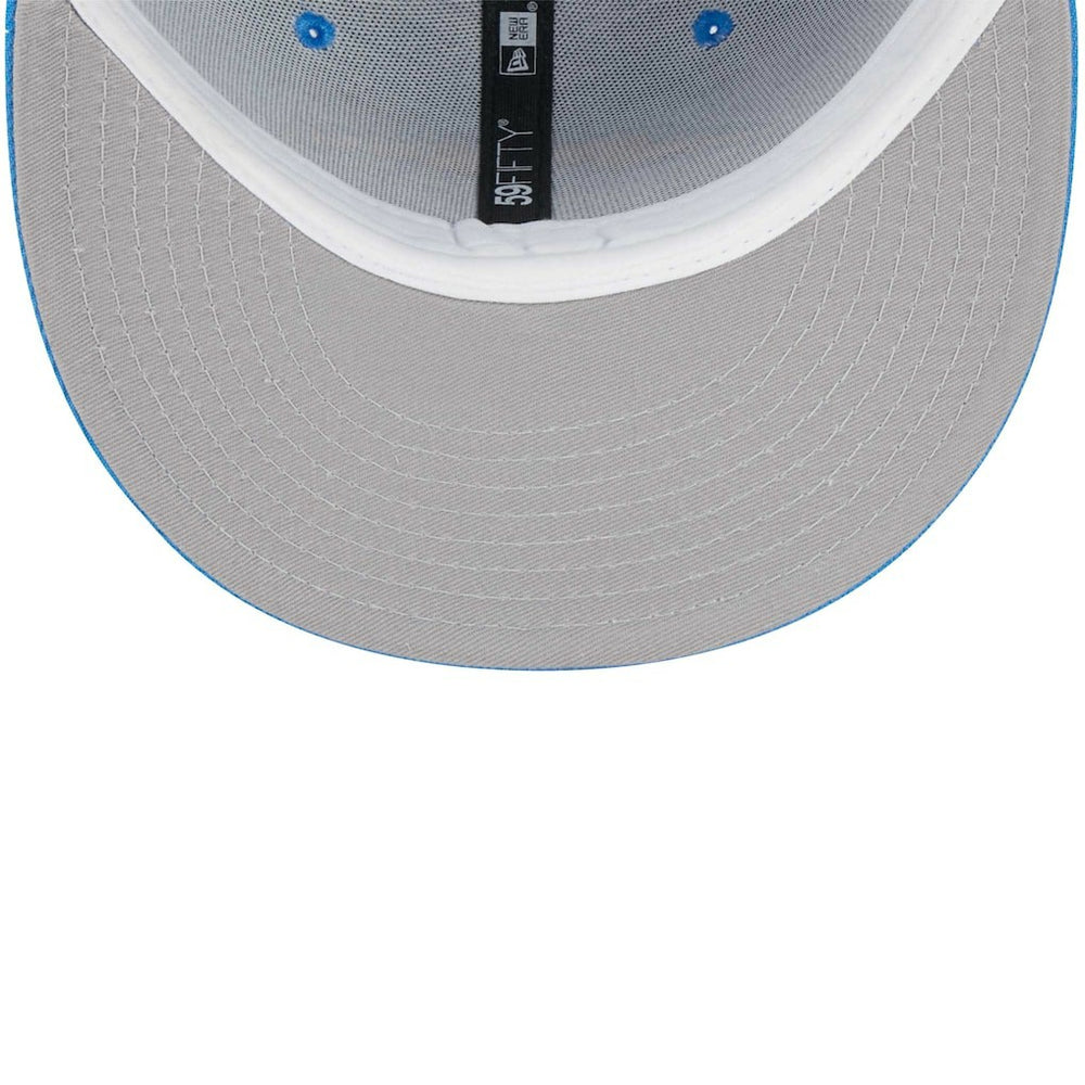 Los Angeles Chargers New Era Youth Main 59FIFTY Fitted Hat - Powder Blue Hats