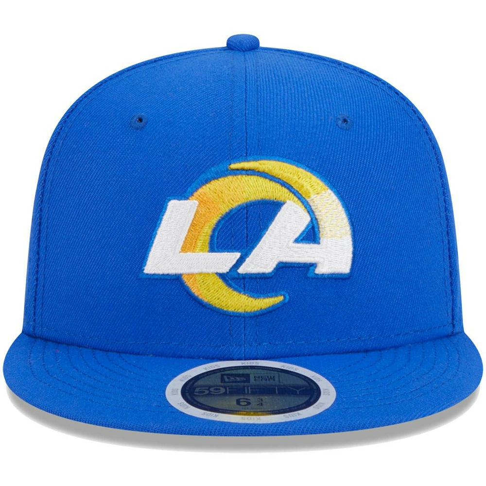 Los Angeles Rams New Era Youth Main 59FIFTY Fitted Hat - Royal Hats