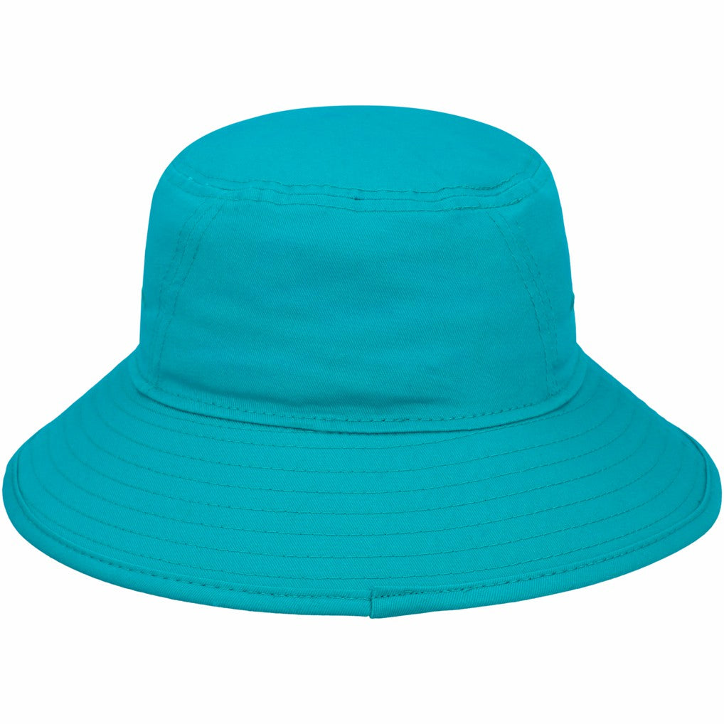 Miami Dolphins New Era Main Bucket Hat - Aqua Hats
