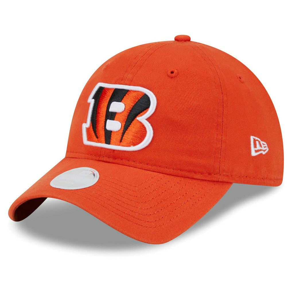 Cincinnati Bengals New Era Women's Main Core Classic 2.0 9TWENTY Adjustable Hat - Orange Hats