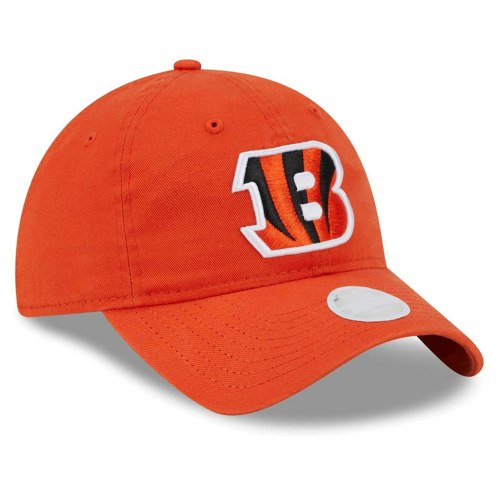 Cincinnati Bengals New Era Women's Main Core Classic 2.0 9TWENTY Adjustable Hat - Orange Hats